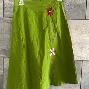 Adjustable Wraparound Midi Skirt